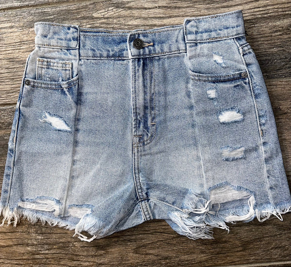 Reconstructed Mom Shorts