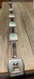 Leather Concho Belt • Black