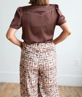 Hanny Pearl Snap • Black or Brown