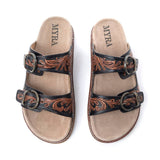 Canyon Ember Leather Sandals