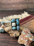 Golden Hills with White Adjustable Ring