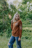Cactus Embroidered Top