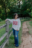Country Club Cowgirl Fleece Crewneck