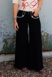 Arrow Jeans • Black Wide Leg