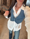 Calamity Button Down Top