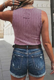 Lucy Tank Top • Pink or Camel