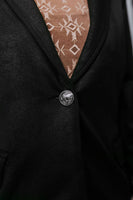 Leopard Blazer