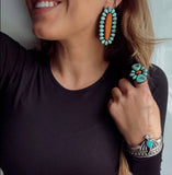 Something in The Orange Clay Earrings