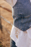 Devyn Denim Vest
