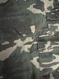 Camo Denim Cargo Pants