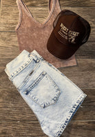 Stone Mom Shorts