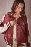 Laramie Varsity Jacket • Wine or Navy