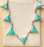 Triangle Cluster Necklace