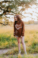 Touch Down 3D Embroidery Crewneck