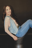 For The Love of Denim Vest