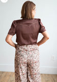 Brown Western Square Pants