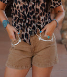 Arrow Shorts • Tan
