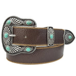 Vintage Leather Belt • Brown