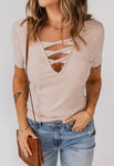 Hollow Neck Tee