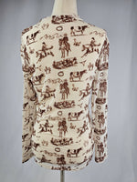 Wild & Western 3D Printed Mesh Top