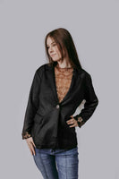 Leopard Blazer