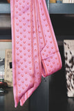 Pink Horseshoe Twilly
