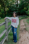 Country Club Cowgirl Crewneck