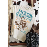 Jackson Hole Rodeo Tee • Ivory or Beige