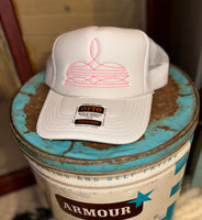 Boot Stitch Foam Trucker Hats • Multiple Color Options