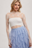 Mesh Top • Hazelnut or Ivory