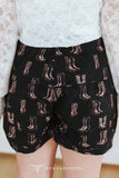 Boots Elastic Waistband Shorts
