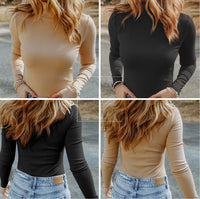 High Neck Long Sleeve