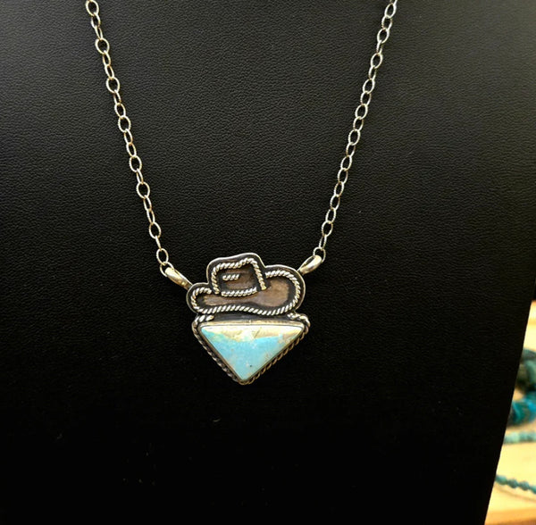 Royston Cowboy Hat Necklace