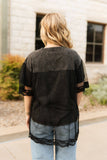 Wild Horse Lace-over Tee