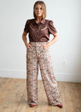 Brown Western Square Pants