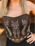 Jessie Concho Chain Corset