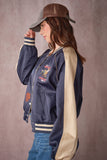 Laramie Varsity Jacket • Wine or Navy