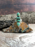 Kingman Turquoise Adjustable Ring