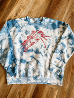 Red, White & Buck Yeah Crewneck