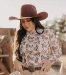 Yee to the Haw Mesh Top