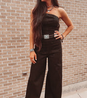 Leather Concho Belt • Square Conchos