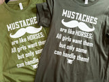 Mustache Tee