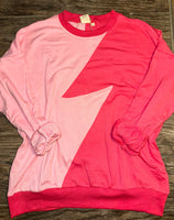 Pink Lightning Top