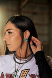Blue Ridge Cluster Earrings