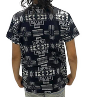 Black Aztec Kids Tee