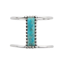 Effortless Turquoise and Silver Ring