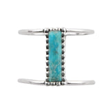 Effortless Turquoise and Silver Ring