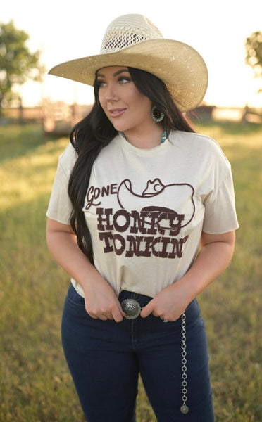 Gone Honky Tonkin’ Tee