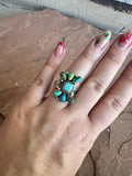 Sonoran Mountain Turquoise Adjustable Ring