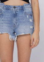 Reconstructed Mom Shorts